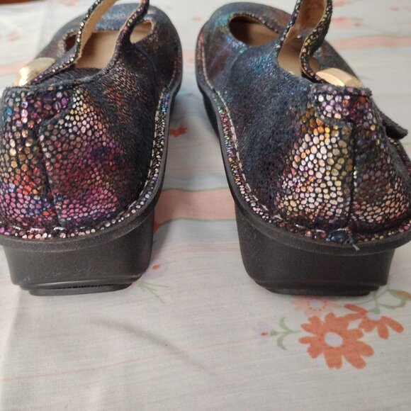 ❤️ALEGRIA Paloma Aura Rainbow Multicolor Mary Jane Comfort Shoes 7 37 - Picture 8 of 9